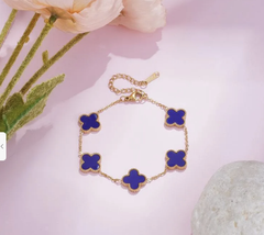 Four Clover Flower Bracelet