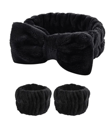 Spa Headband and Wristband Set