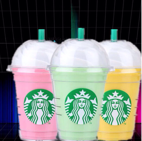 Starbucks Frappucino Power Bank Charger (Pink)