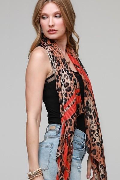 leopard scarf