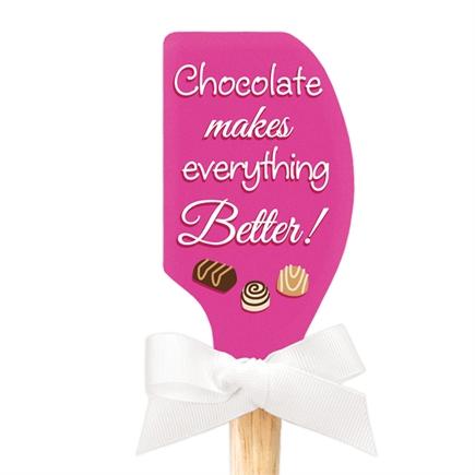 Chocolate Makes Everything Better Spatula