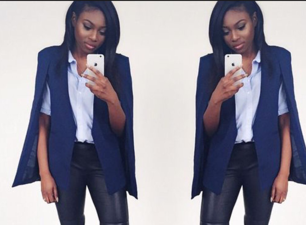 Split sleeve blazer discount