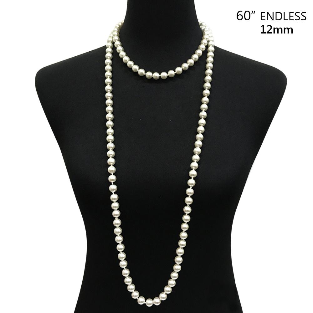 60" Pearl Necklace