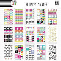 The Happy Planner Sticker Value Pack Planner, Mom Life, 1439 Stickers