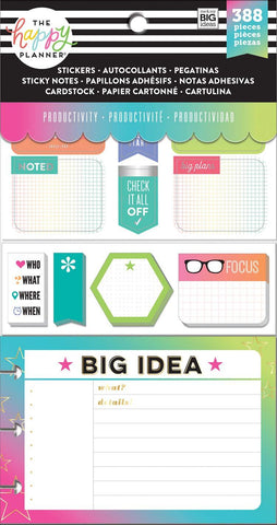 The Happy Planner Sticker Multi Pack Classic Productivity