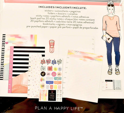 The Happy Planner Girl - Classic Accessory Pack - Super Mom, Multicolor