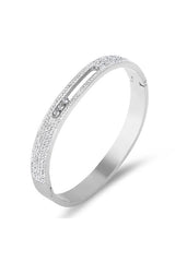 Rhinestone Stainless Steel Bracelets