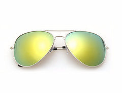 Unisex Classic Aviator Glasses Mirror Sunglasses