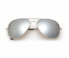 Unisex Classic Aviator Glasses Mirror Sunglasses