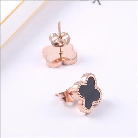 Pendant Stainless Steel Stud Earrings