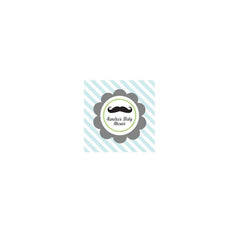 Little Man Party Personalized Favor Tags