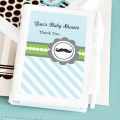 Little Man Party Personalized Notebook Favors