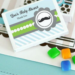 Little Man Party Personalized Gum Boxes