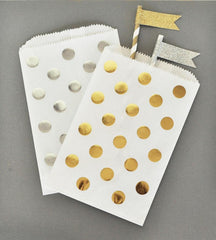 Chevron & Dots Goodie Bags (set of 12)