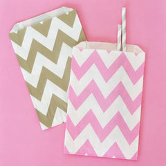 Chevron & Dots Goodie Bags (set of 12)
