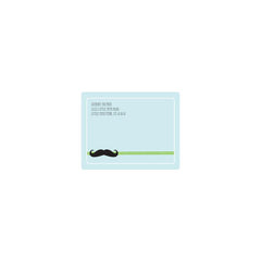 Little Man Party Return Address Labels
