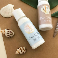 Personalized Tropical Beach Lotion