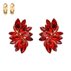 Red Gem Leaf Clip