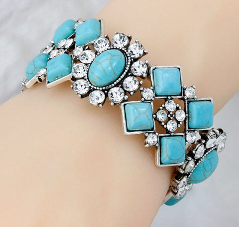 Torqouise Stretchy Bracelet