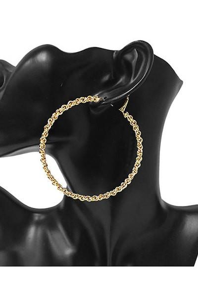 Chain Hoop Earrings