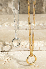Floating Circle Pendant