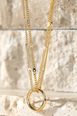 Floating Circle Pendant
