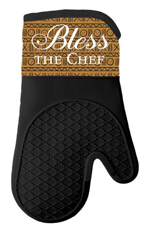 Bless the Chef Mitt/Pot Holder Set