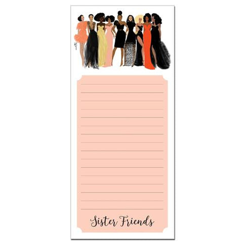 Sister Friends Magnetic Notepad