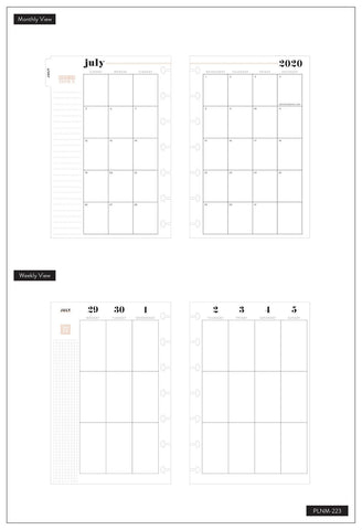 Mini Vertical Happy Planner® - Wild Styled - 12 Months
