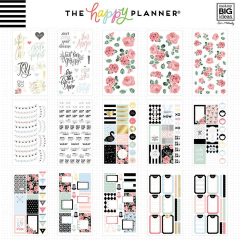 Happy Planner Value Pack Stickers - Simply Lovely