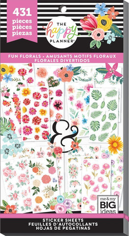 Value Pack Stickers - Fun Florals