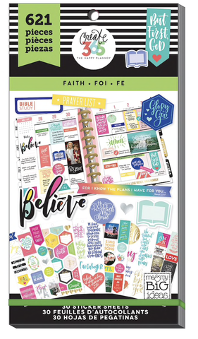Happy Planner Faith 621 Sticker Value Book