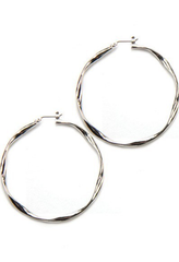 Metal Hoop Earrings