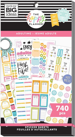 Value Pack Stickers - Adulting