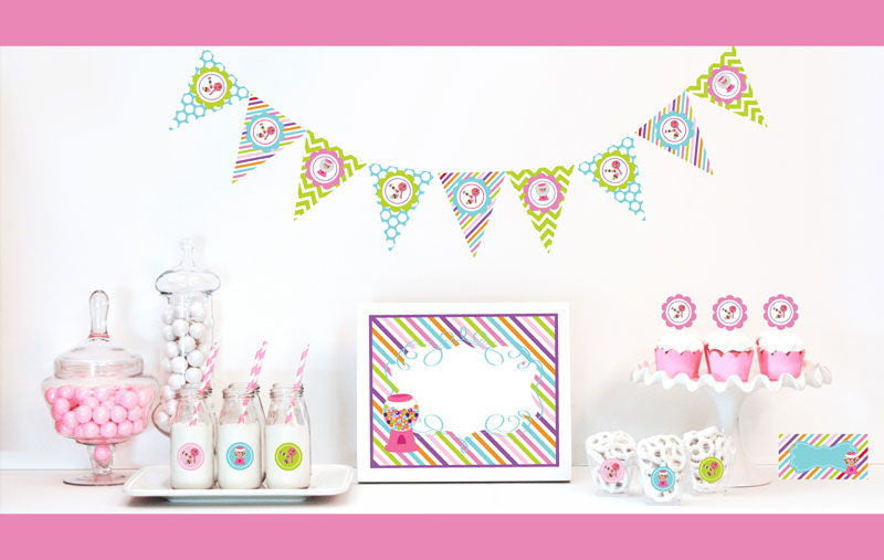 Sweet Shoppe Decorations Party Starter Kit