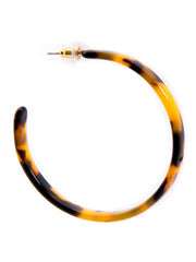 Torti-Ful Hoop Earrings