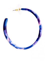 Torti-Ful Hoop Earrings