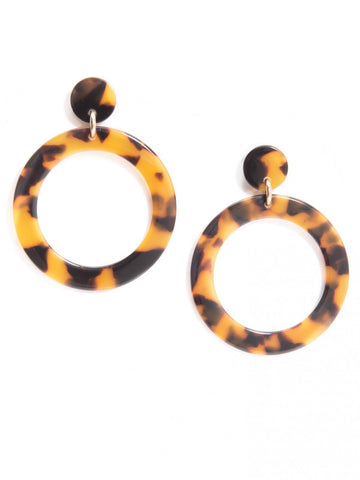 Torti-ful Mod Earrings