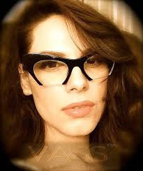 Fashion Razor Cut Off Glasses Women