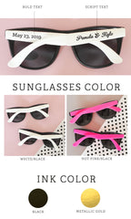Sunglasses party favors