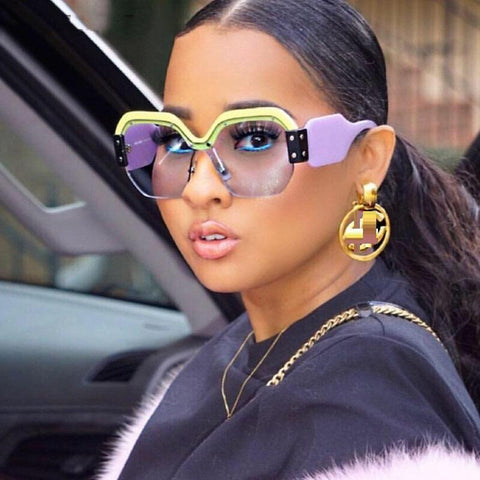 Tammy Multi Color Rimless Sunglasses