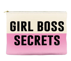 Girl Boss Secrets Travel/Makeup Pouch