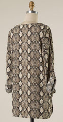 Snakeskin Blouse
