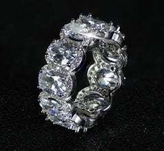 Sterling Silver Fashion Band Ring Size 9