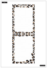 leopard print planner