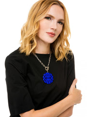 Statement Scroll Pendant Necklace