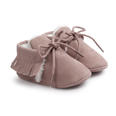 Baby Fringe Soft Moccasins