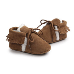 Baby Fringe Soft Moccasins