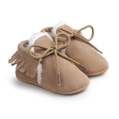 Baby Fringe Soft Moccasins