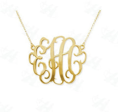 Hailey Custom Monogram Necklace